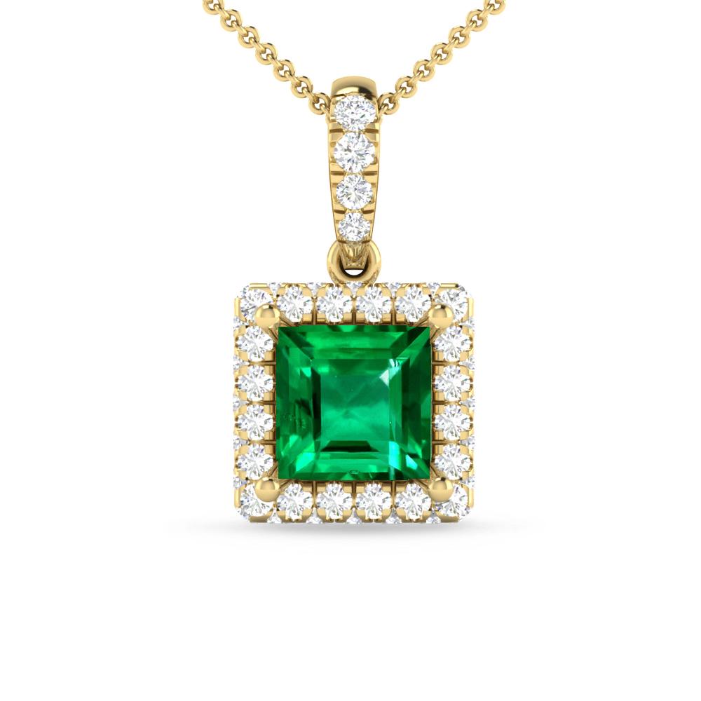 Yellow Gold - Emerald