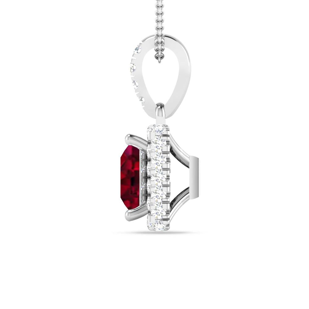 White Gold - Garnet