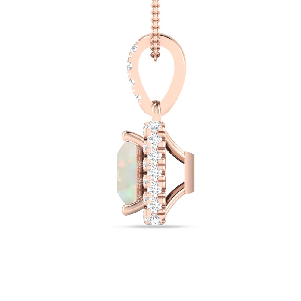 Rose Gold - Opal