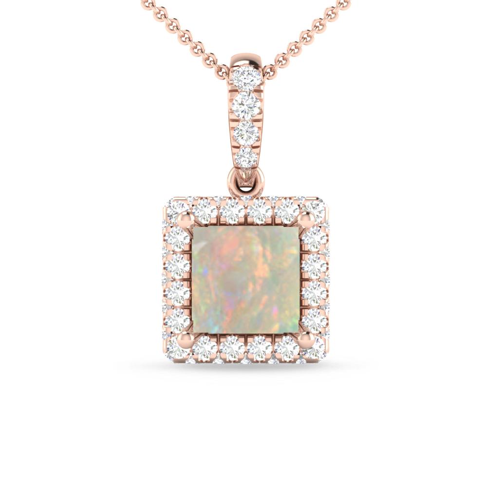 Rose Gold - Opal