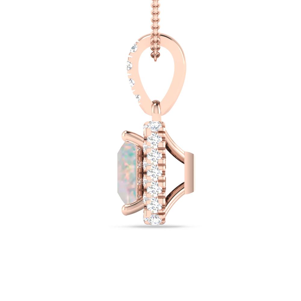 Rose Gold - Opal
