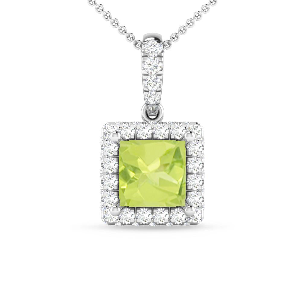 White Gold - Peridot