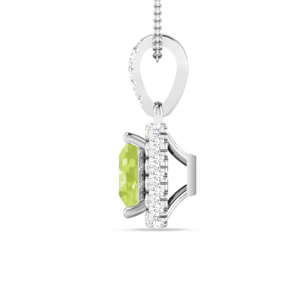 White Gold - Peridot