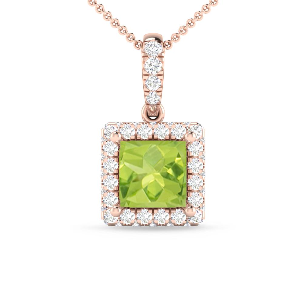 Rose Gold - Peridot