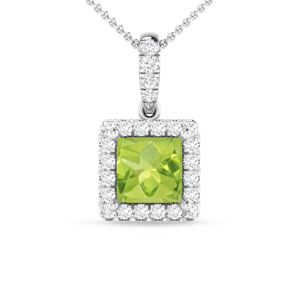 White Gold - Peridot