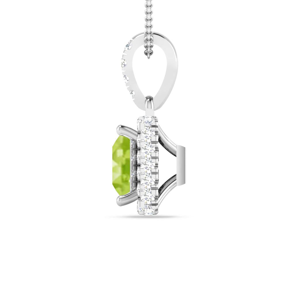 White Gold - Peridot