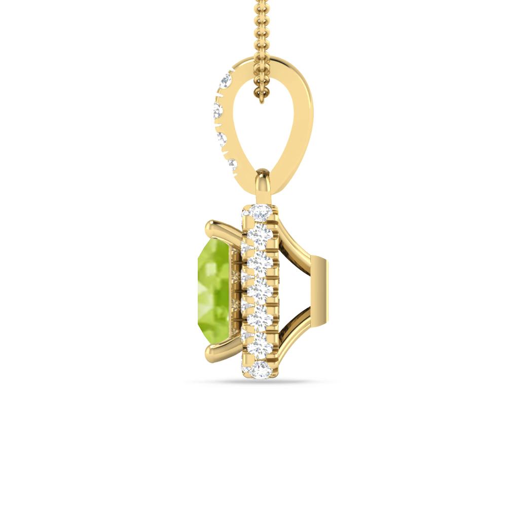 Yellow Gold - Peridot