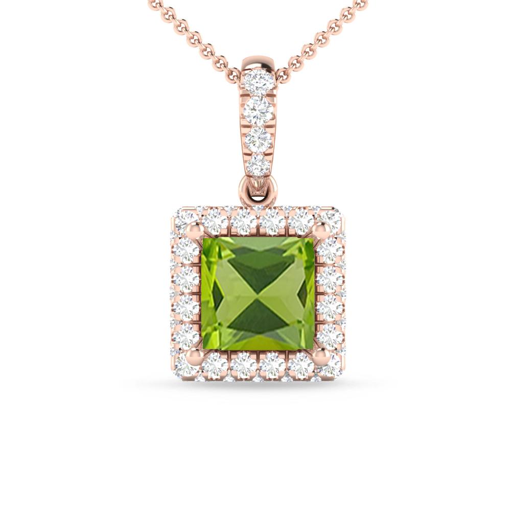 Rose Gold - Peridot