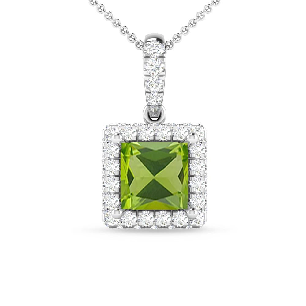 White Gold - Peridot