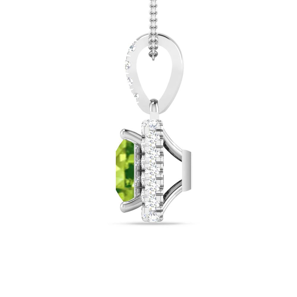 White Gold - Peridot