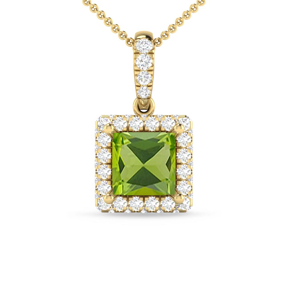 Yellow Gold - Peridot