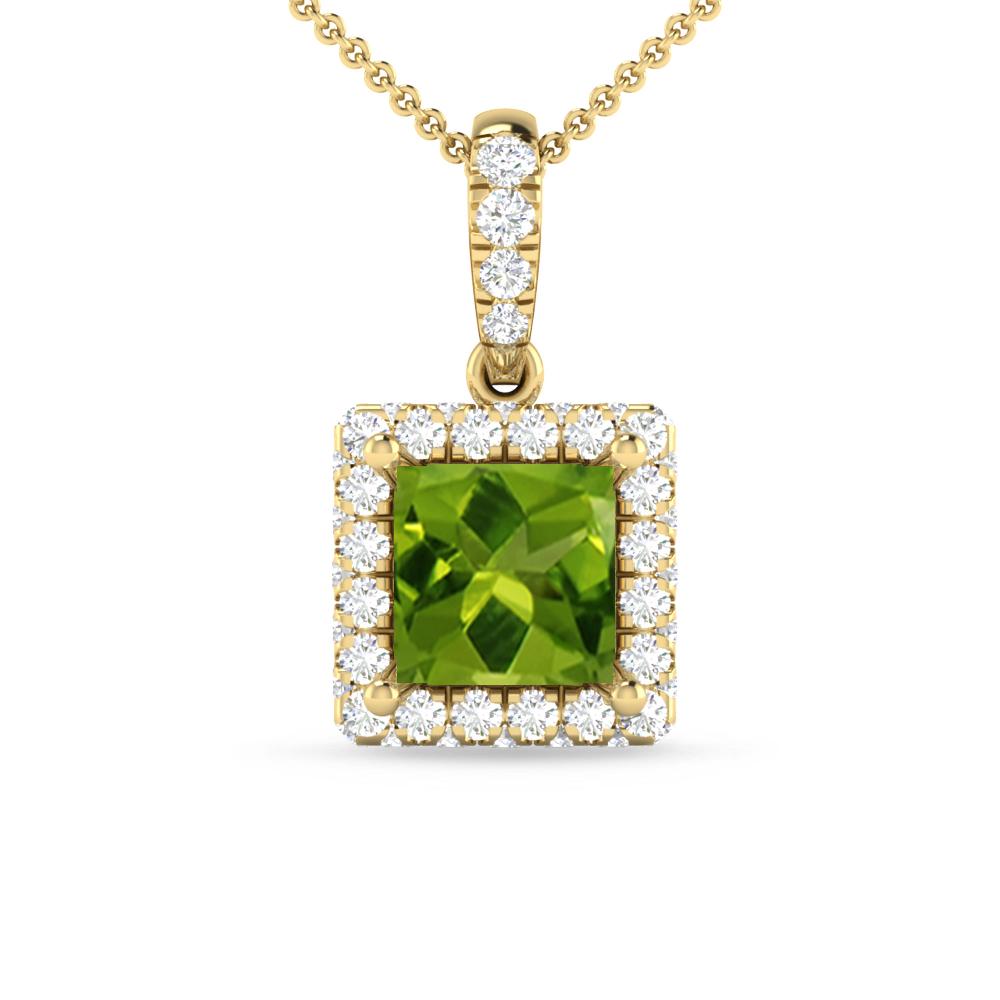 Yellow Gold - Peridot