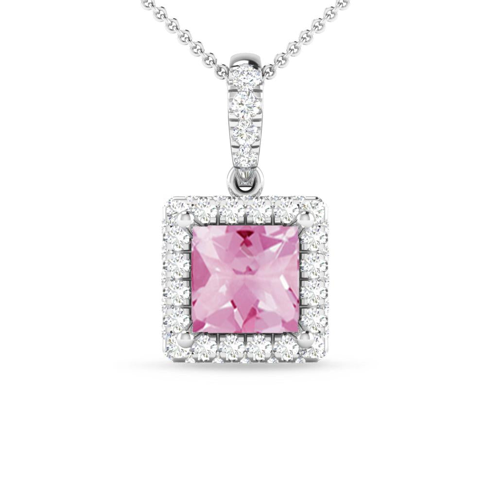 White Gold - Pink Tourmaline