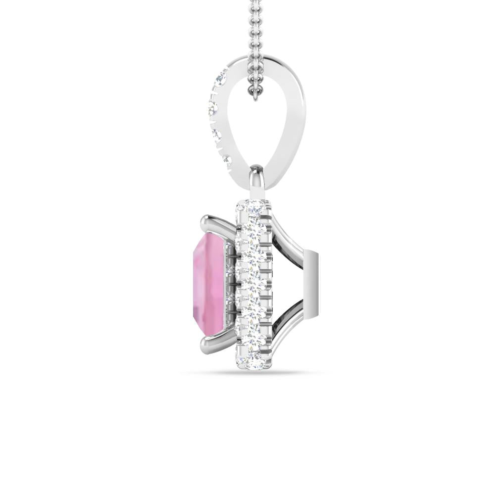 White Gold - Pink Tourmaline