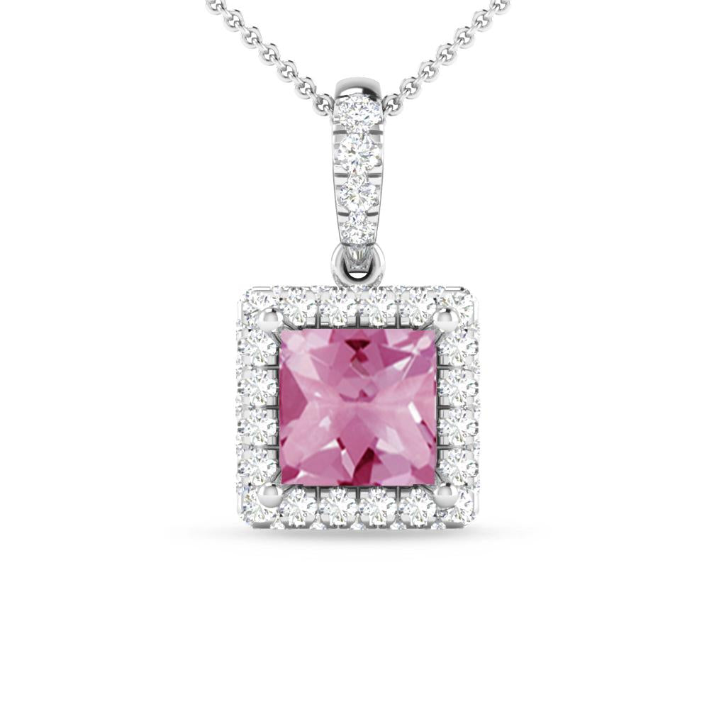 White Gold - Pink Tourmaline