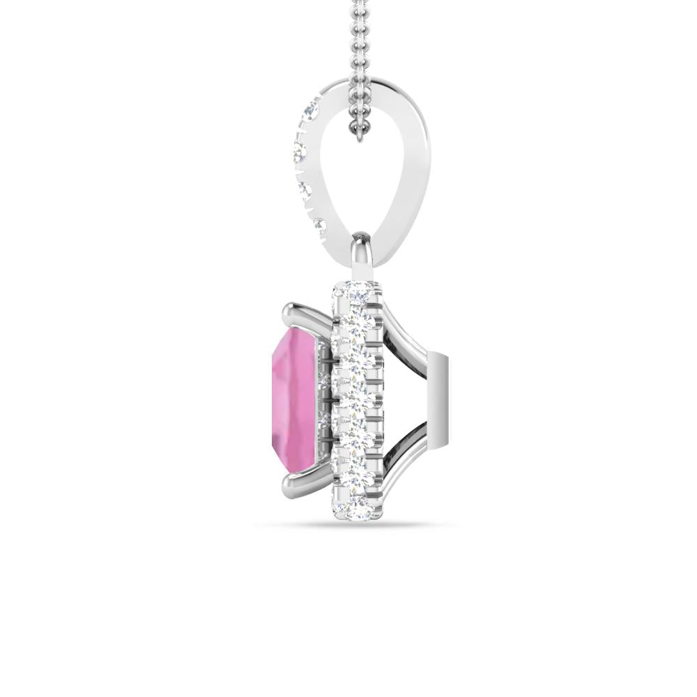 White Gold - Pink Tourmaline