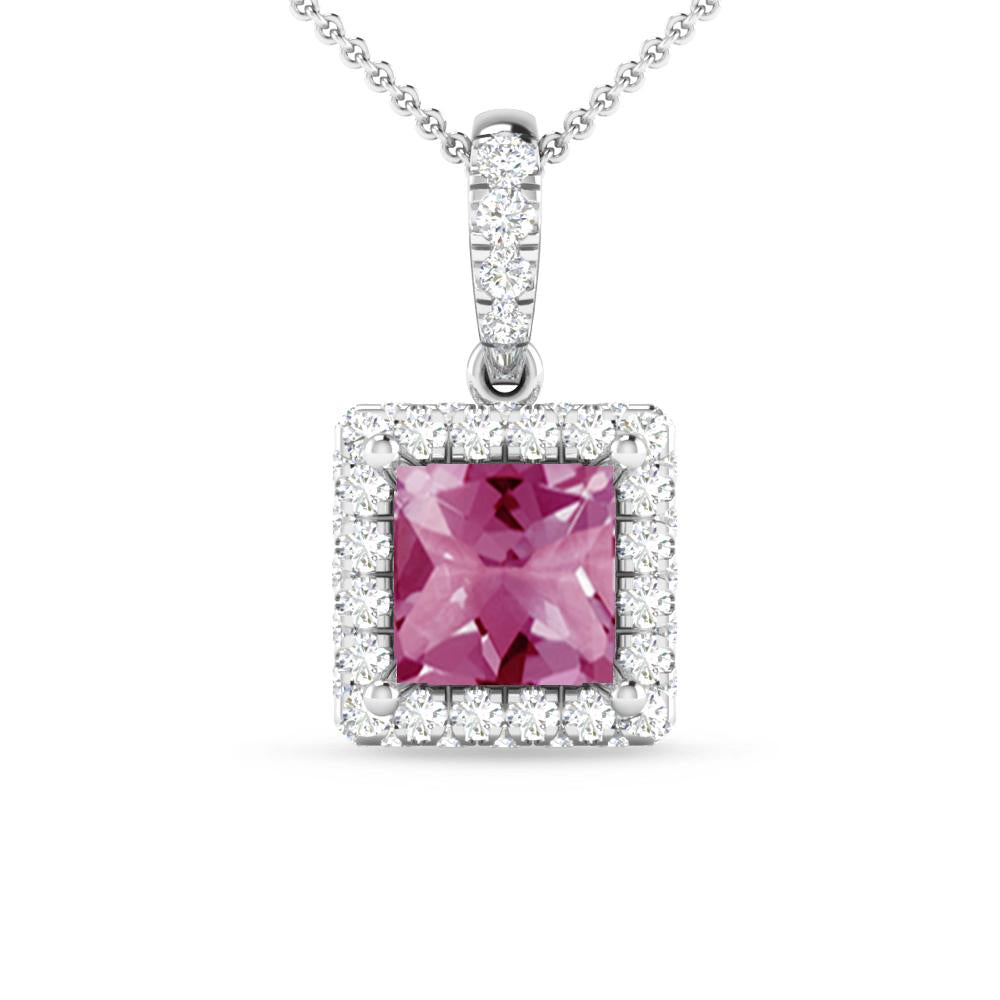 White Gold - Pink Tourmaline