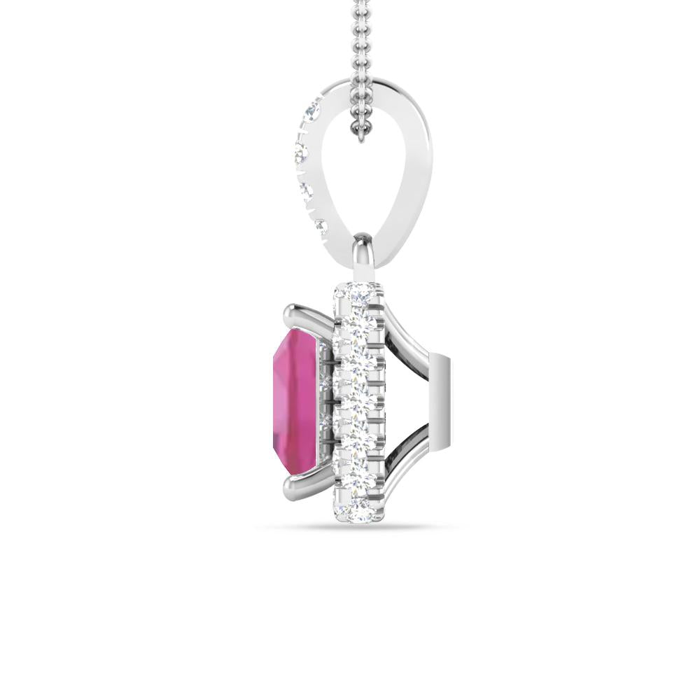 White Gold - Pink Tourmaline