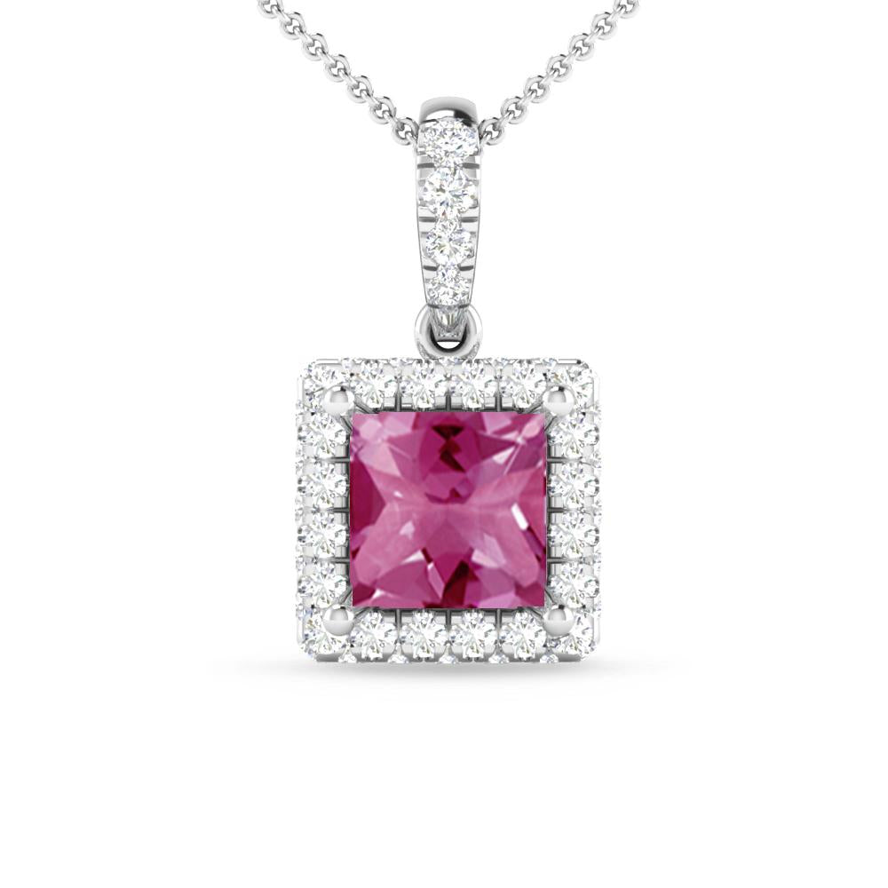 White Gold - Pink Tourmaline