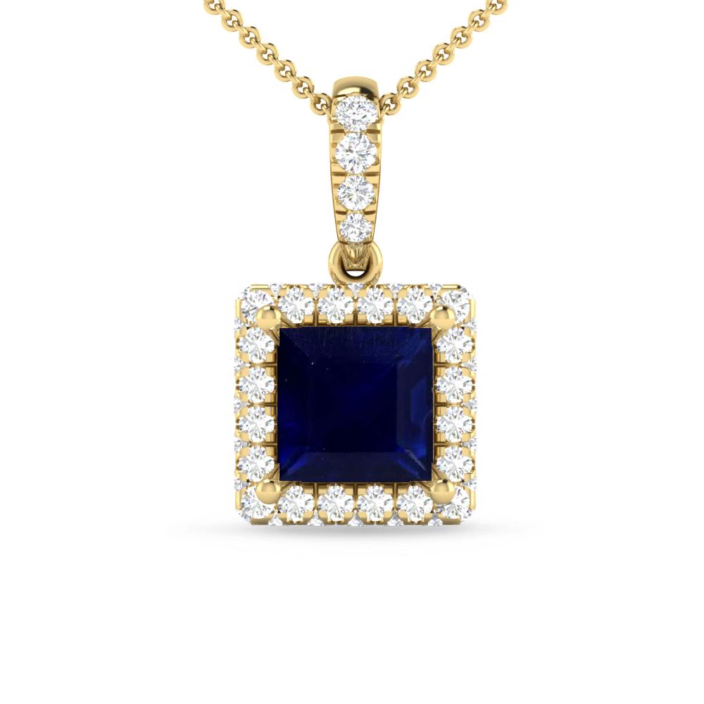 Yellow Gold - Sapphire