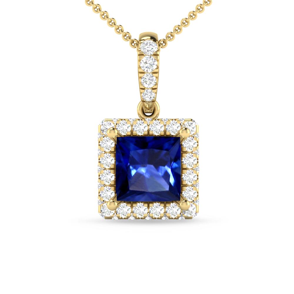 Yellow Gold - Sapphire