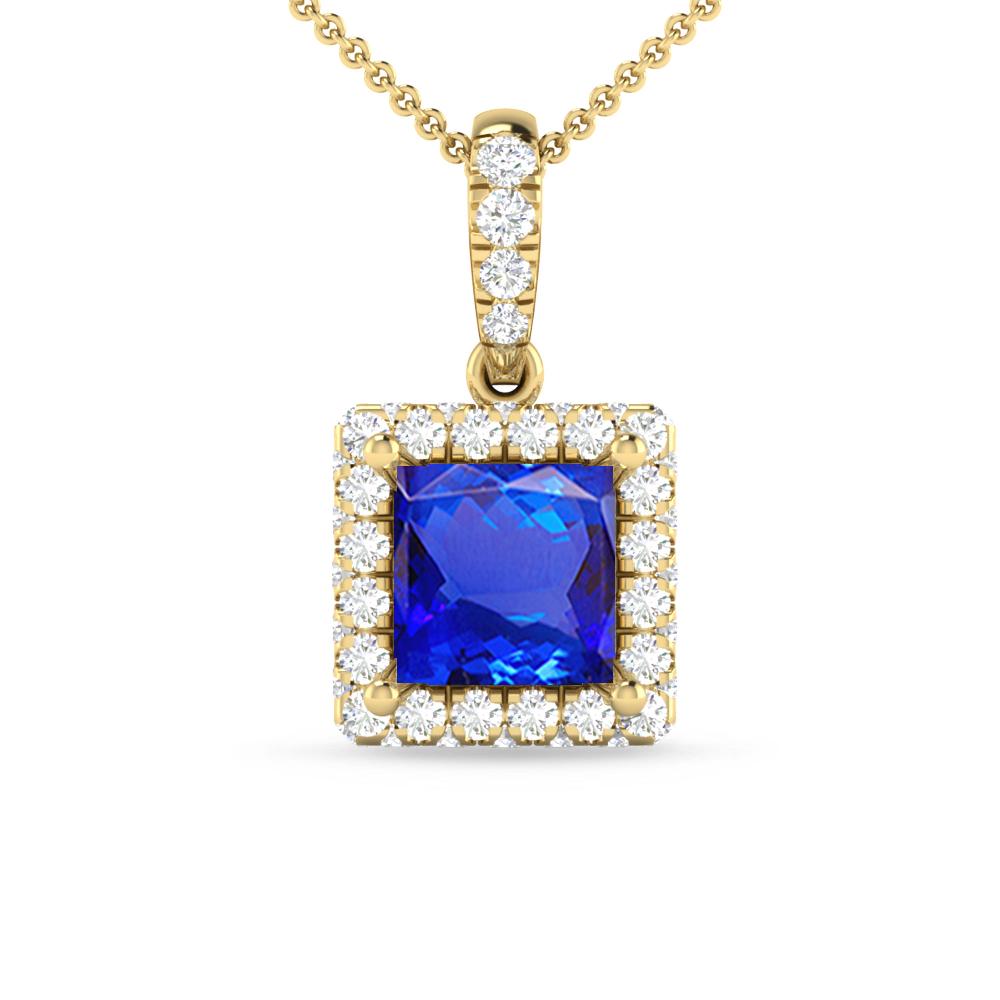 Yellow Gold - Tanzanite