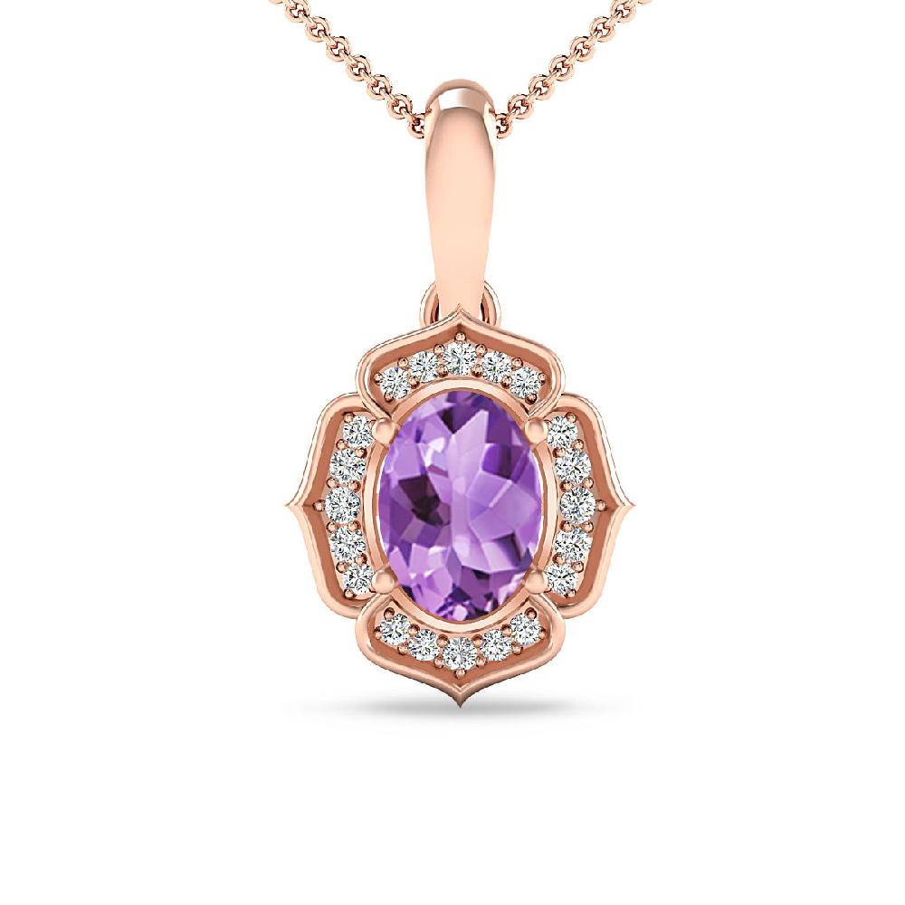 Rose Gold - Amethyst