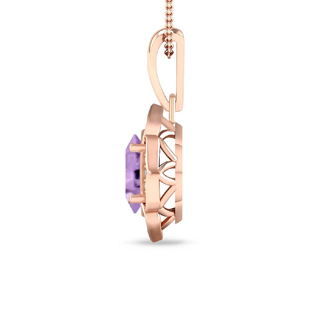 Rose Gold - Amethyst