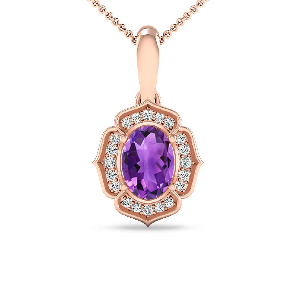 Rose Gold - Amethyst