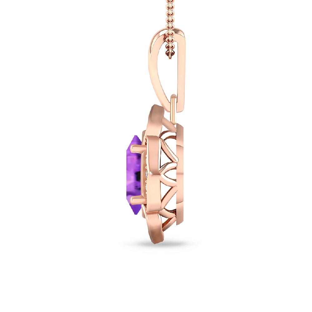 Rose Gold - Amethyst