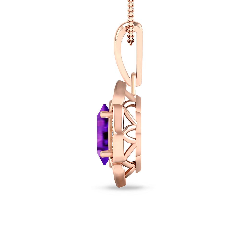 Rose Gold - Amethyst