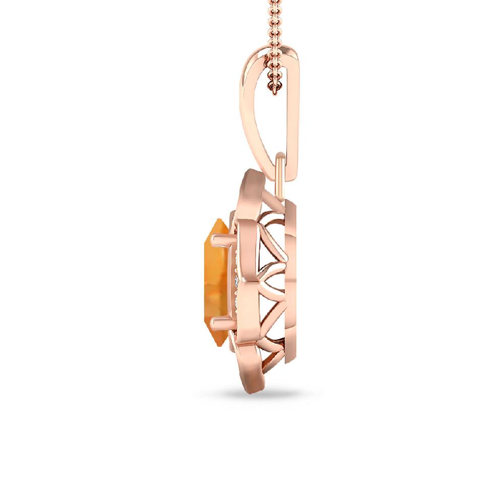 Rose Gold - Citrine