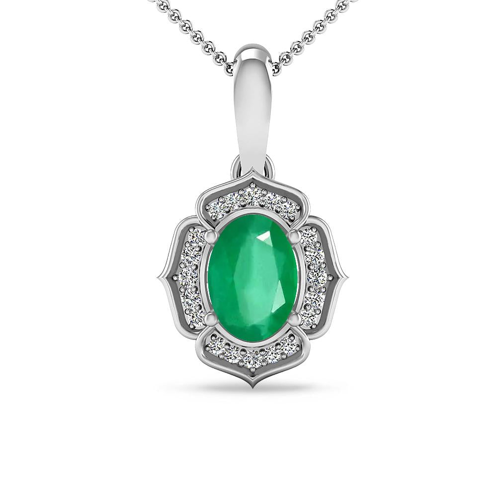 White Gold - Emerald