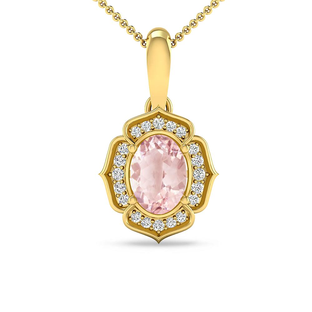 Yellow Gold - Morganite