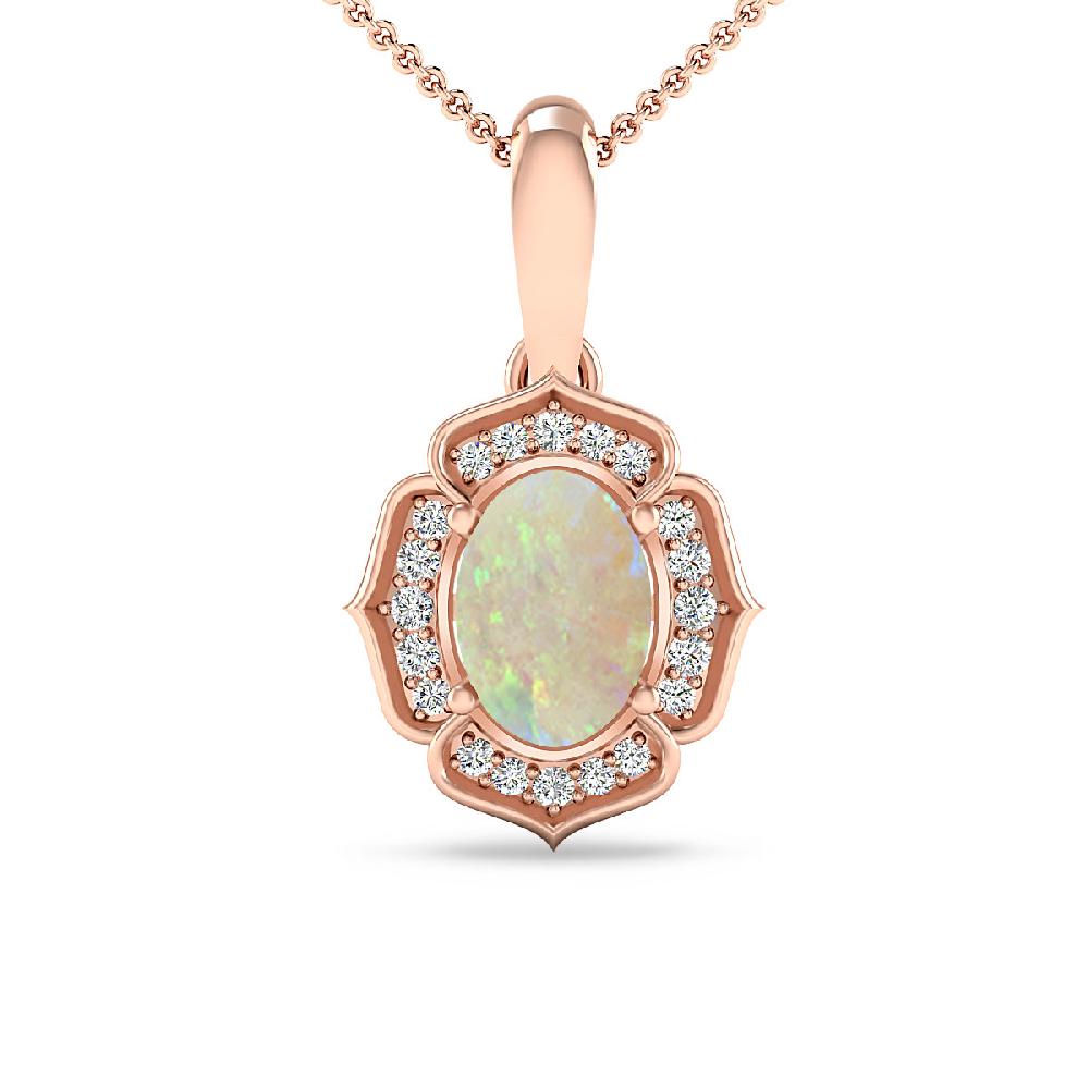 Rose Gold - Opal