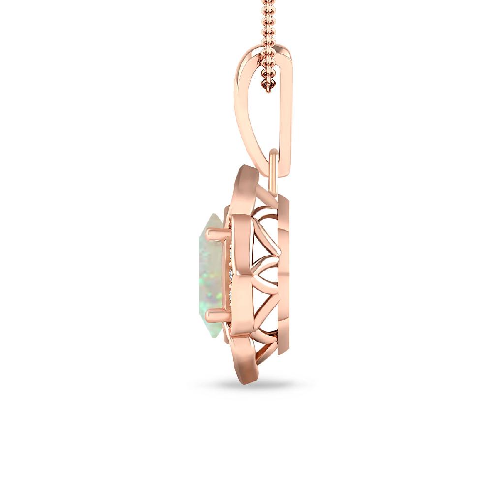 Rose Gold - Opal