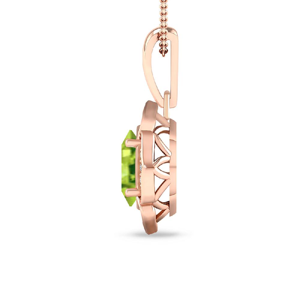 Rose Gold - Peridot