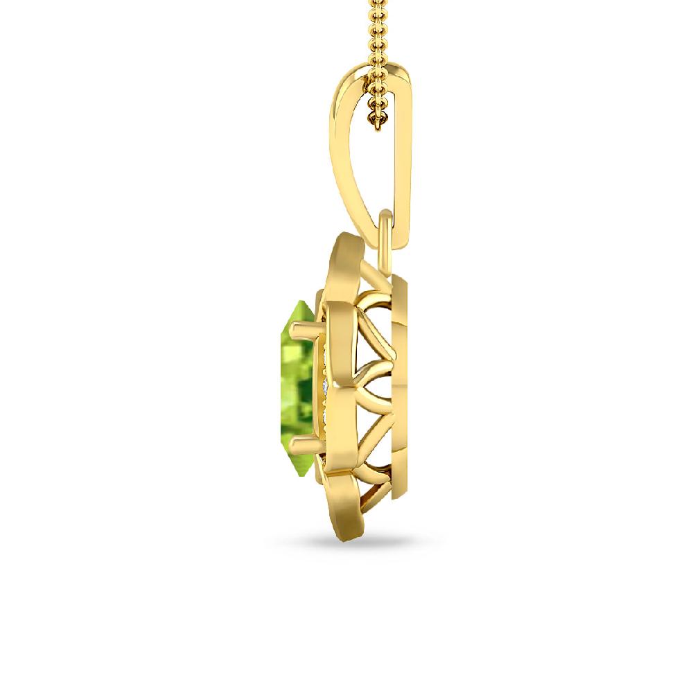 Yellow Gold - Peridot