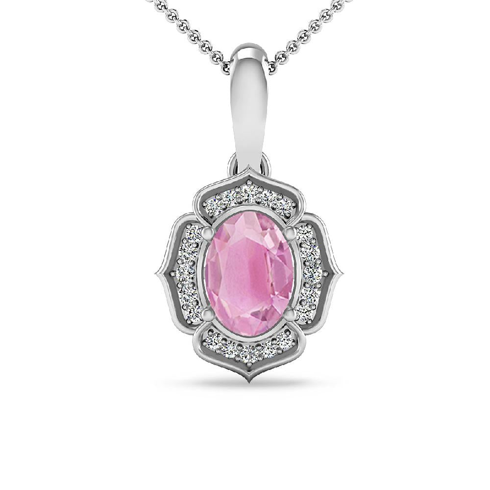 White Gold - Pink Tourmaline