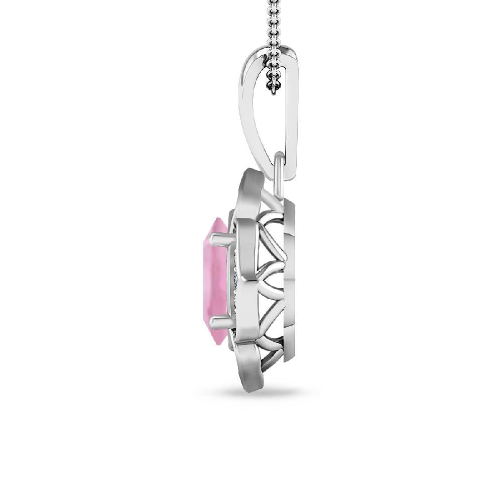 White Gold - Pink Tourmaline