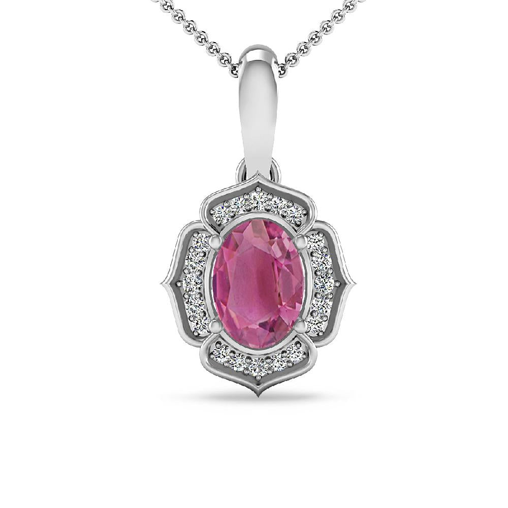 White Gold - Pink Tourmaline