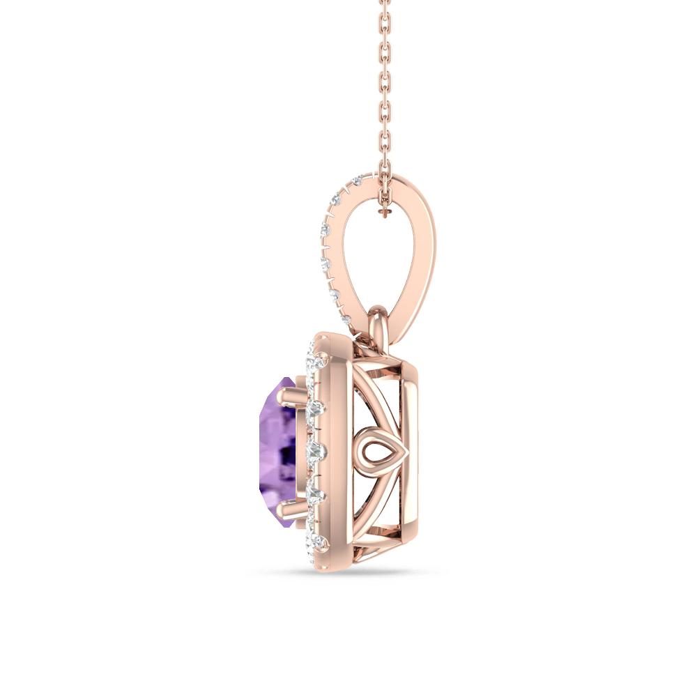 Rose Gold - Amethyst
