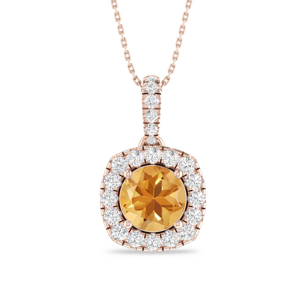 Rose Gold - Citrine