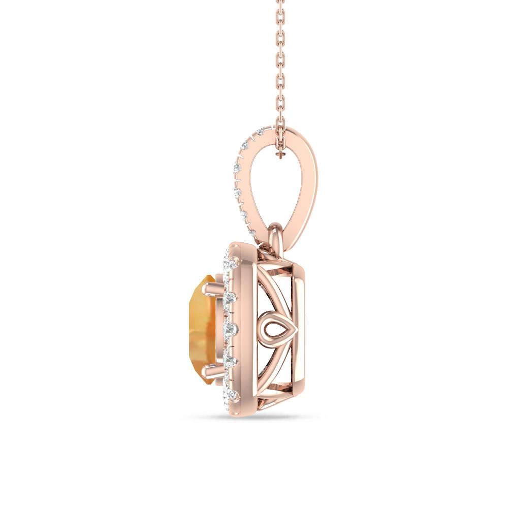 Rose Gold - Citrine