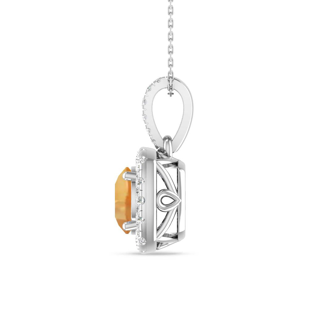 White Gold - Citrine