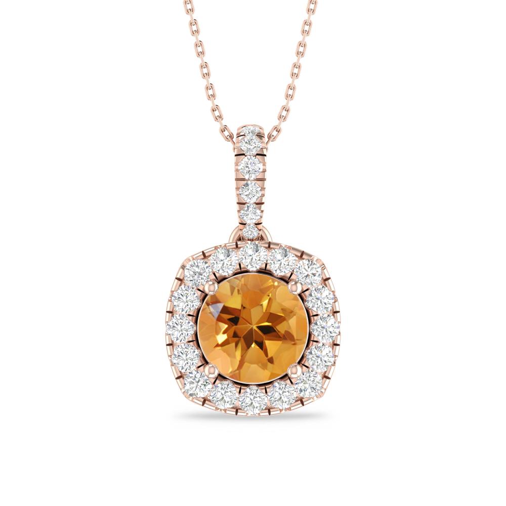 Rose Gold - Citrine