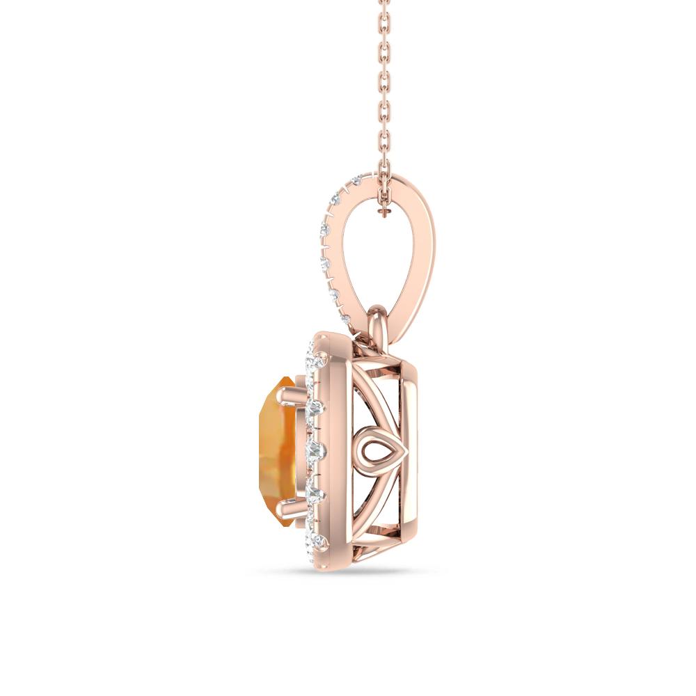 Rose Gold - Citrine