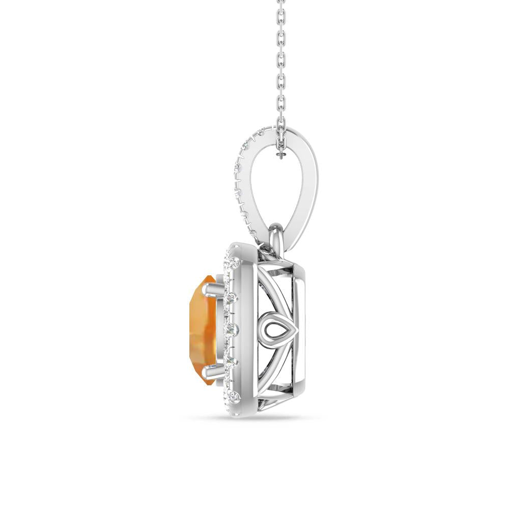 White Gold - Citrine
