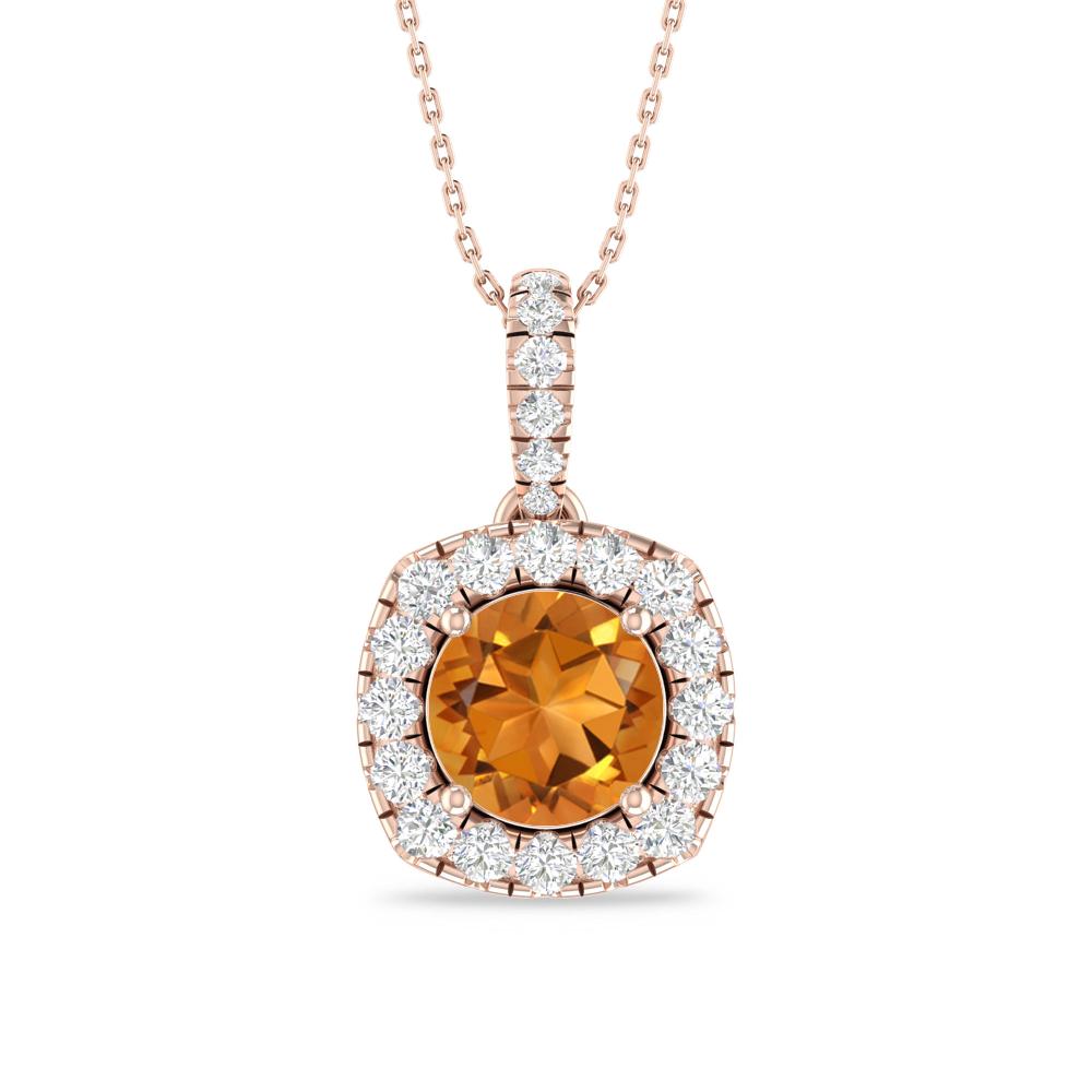 Rose Gold - Citrine