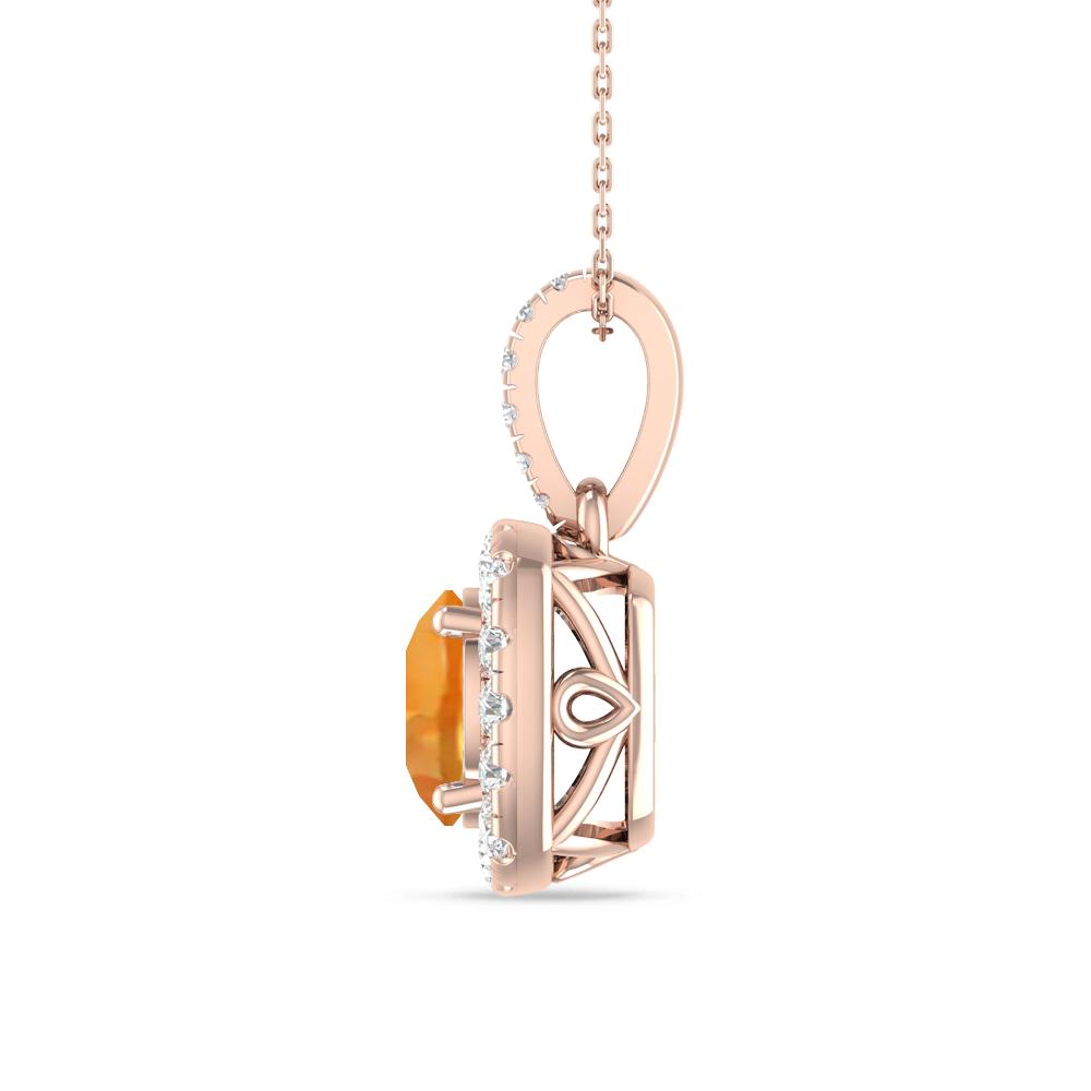 Rose Gold - Citrine